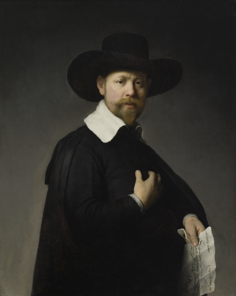 Rembrandt Harmenszoon van Rijn. The Portrait Of Martin Lucena