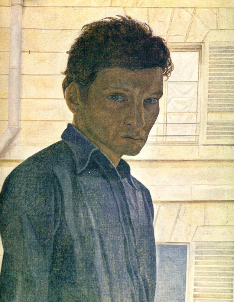 Lucien Freud. Hotel room (Fragment)