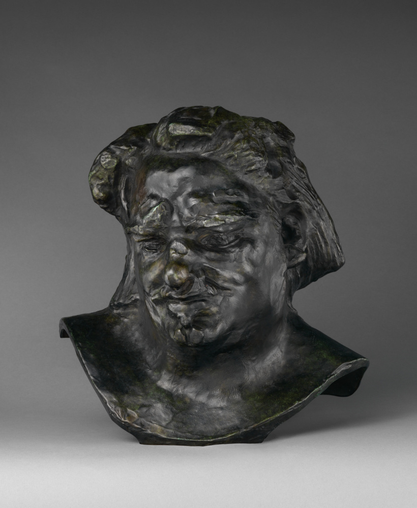 Auguste Rodin. Head Of Balzac