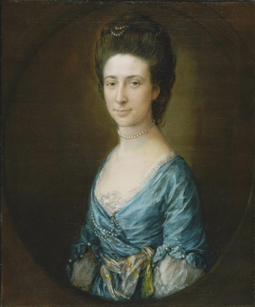 Thomas Gainsborough. Portrait of Mrs. Clement Tagua
