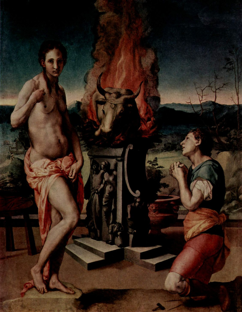 Agnolo Bronzino. Pygmalion and Galatea