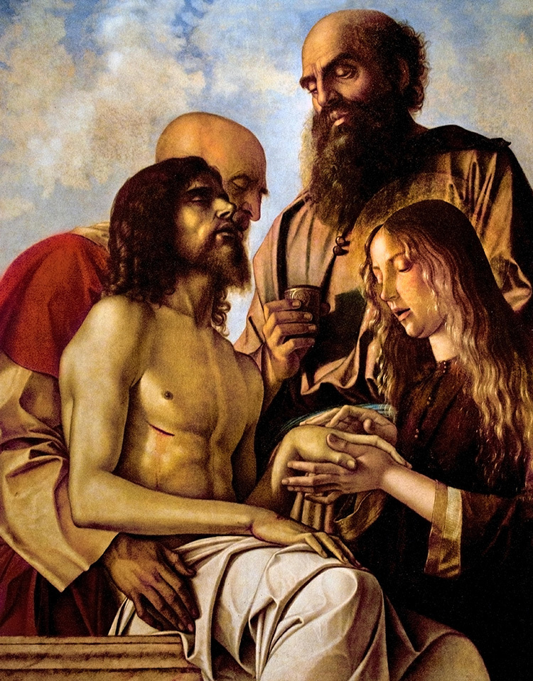 Giovanni Bellini. Pieta (Lamentation of Christ)