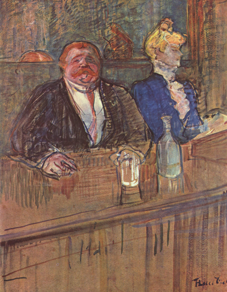 Henri de Toulouse-Lautrec. Bar