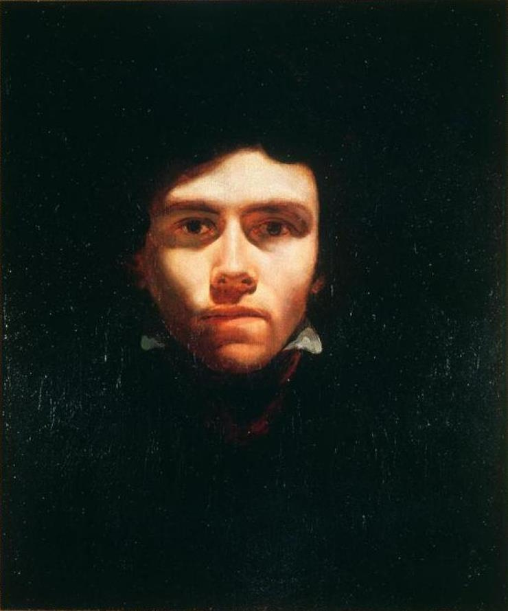 Théodore Géricault. Portrait Of Eugene Delacroix