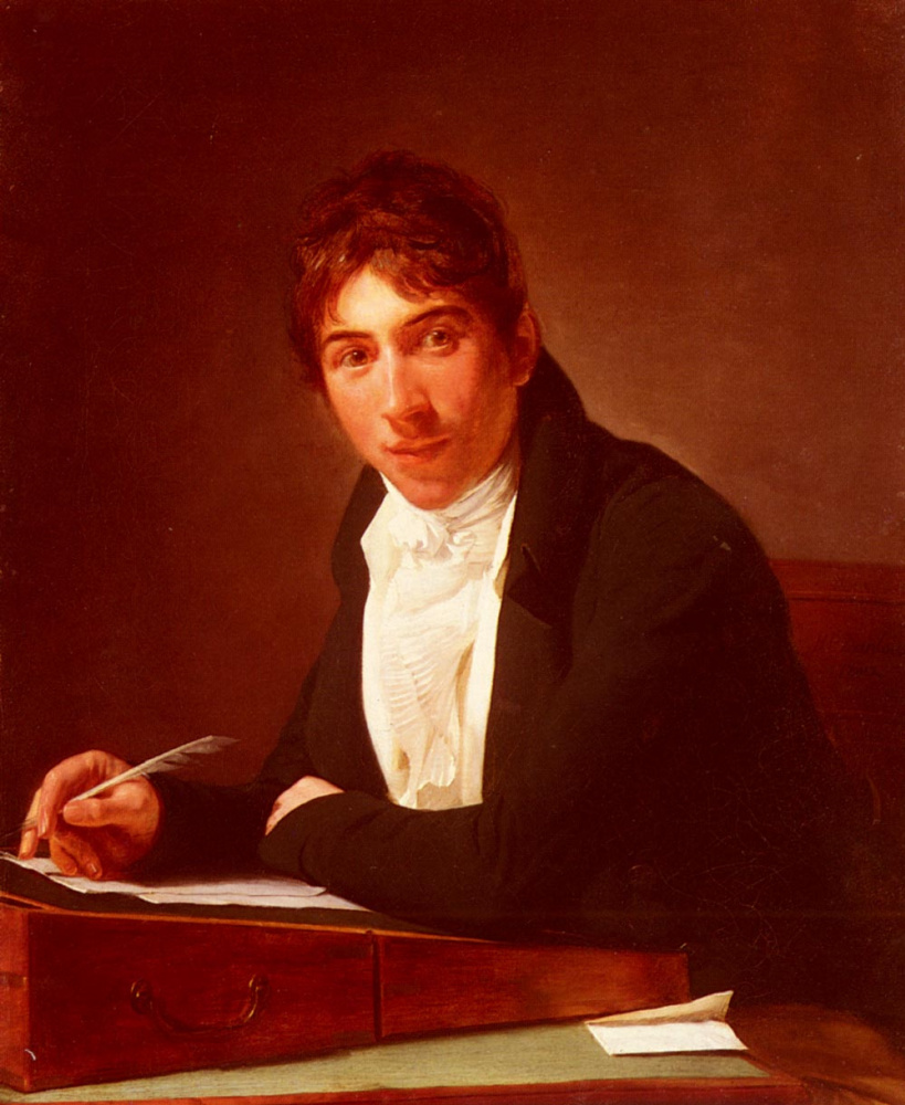 Henri Pierre Danloo. A Portrait Of Master Gardiner