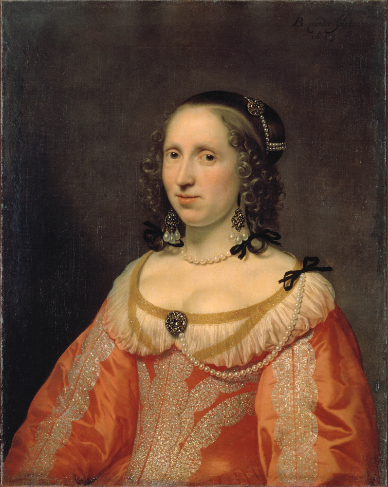 Bartholomeus van der Gelst. Female portrait