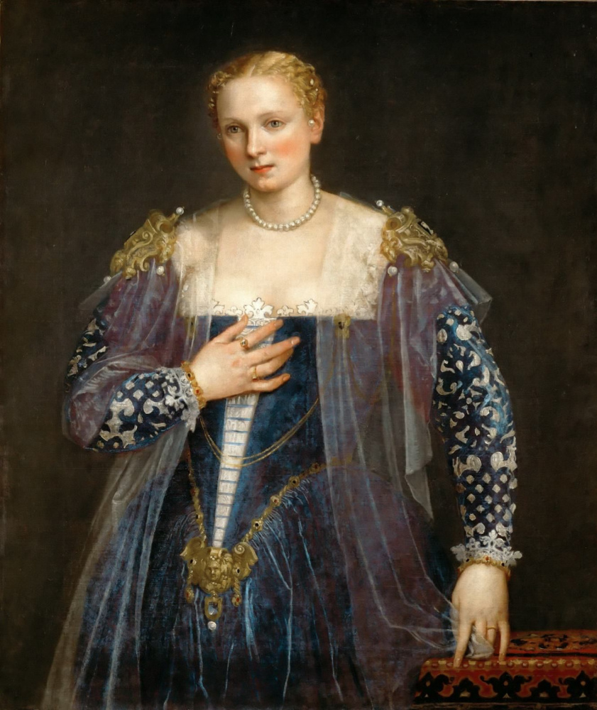 Paolo Veronese. Beauty Nani. Portrait of a venetian woman