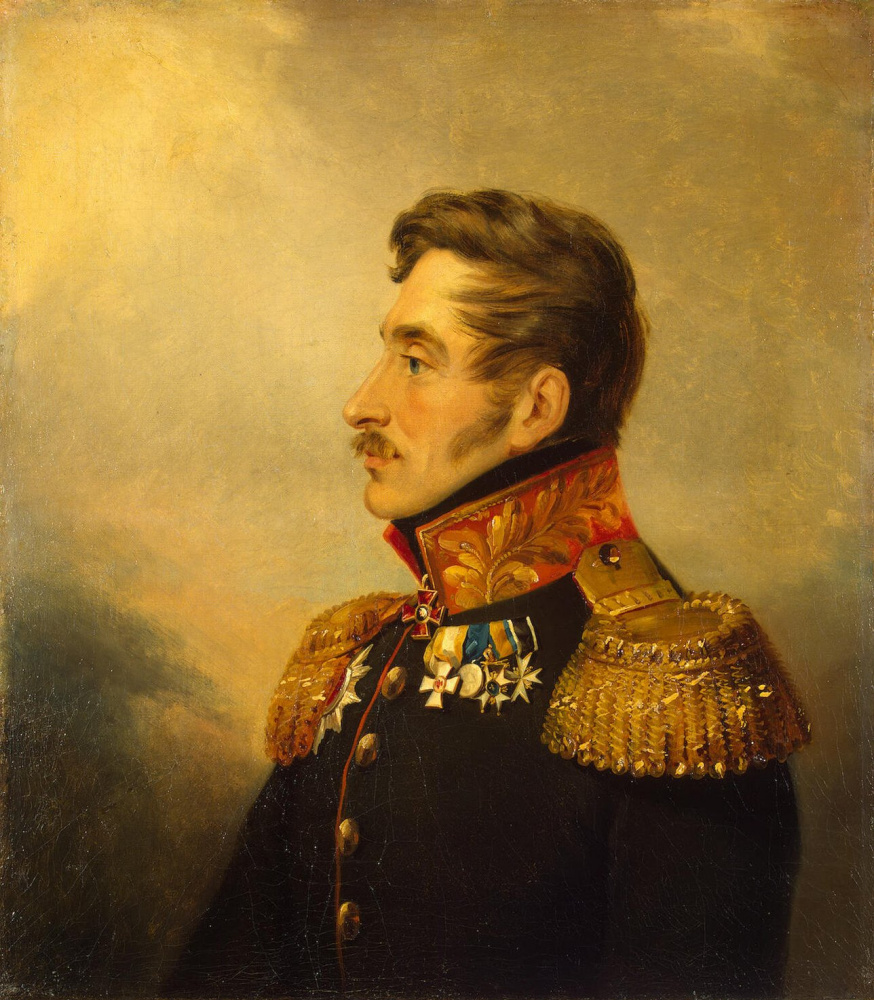 George Dow. Portrait of Vasily Petrovich Obolensky