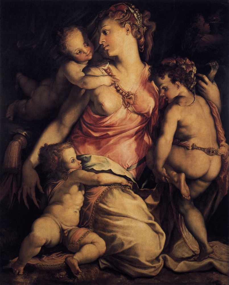 Francesco Salviati. Allegory Of Mercy