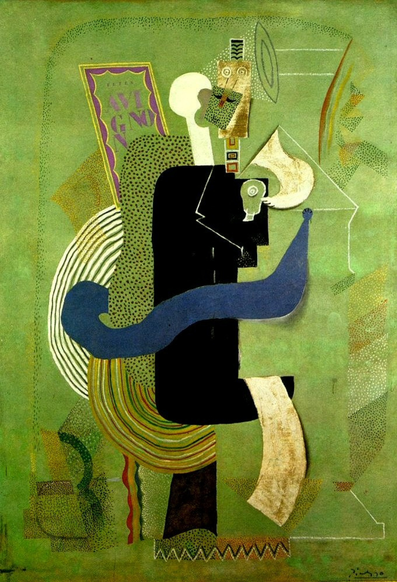 A man and a woman, 1914 by Pablo Picasso: History, Analysis