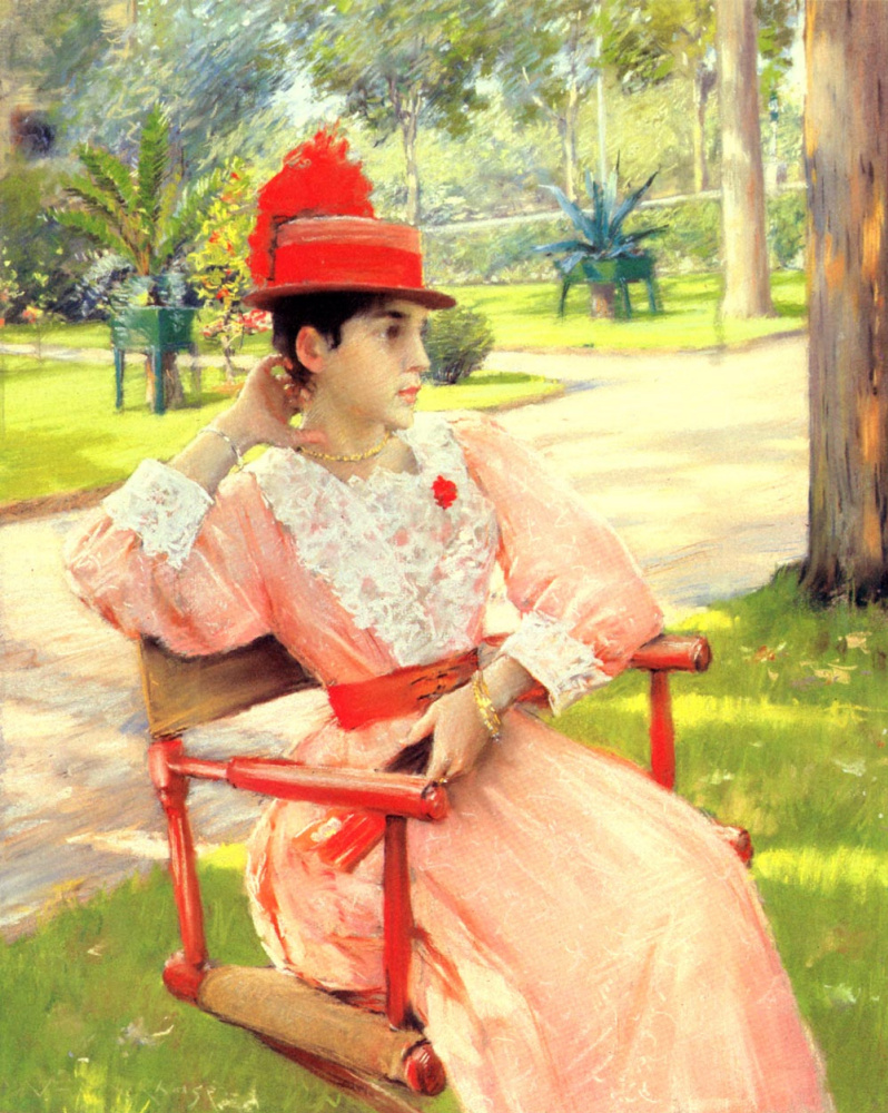 William Merritt Chase. In the second half of the day in the Park