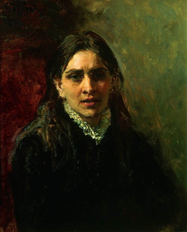 Ilya Efimovich Repin. The Actress P. A. Strepetova