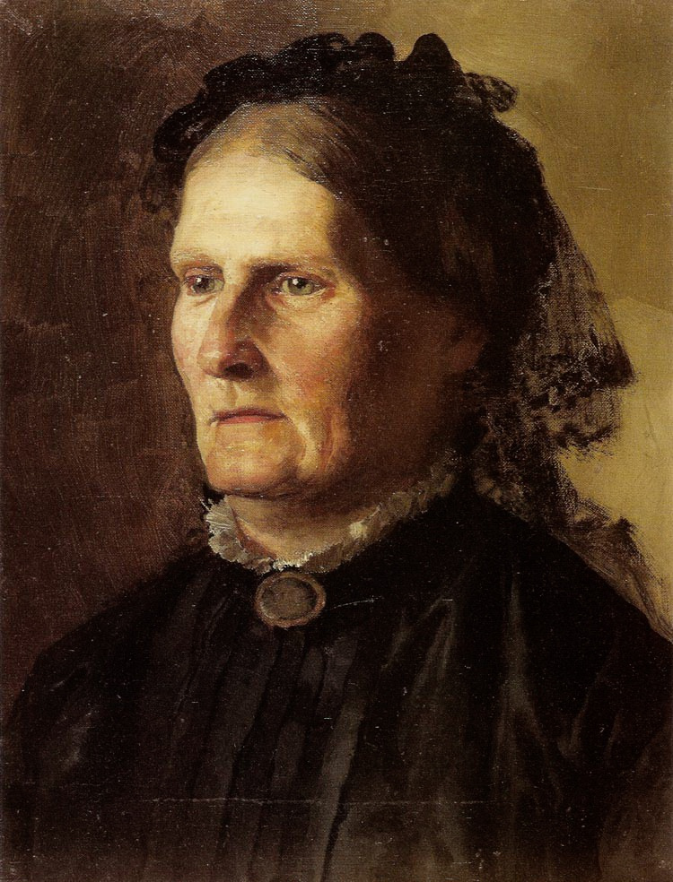 Генрих Ипполитович Семирадский. Portrait of the artist's mother