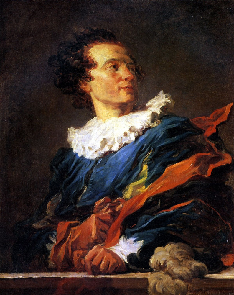 Jean Honore Fragonard. Portrait of Jean-Claude Richard de Saint-Non