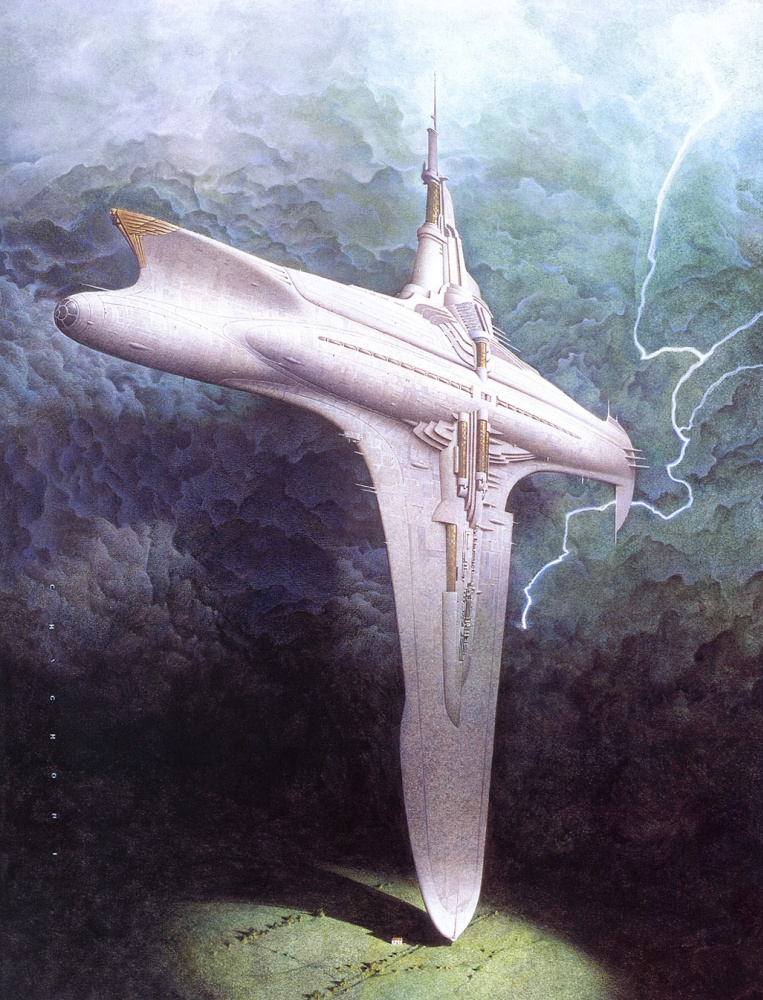 Oscar Chichoni. Cover for the video game starship Titanic