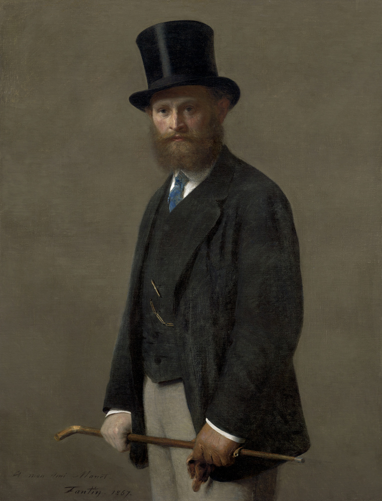 Henri Fantin-Latour. Portrait Of Edouard Manet
