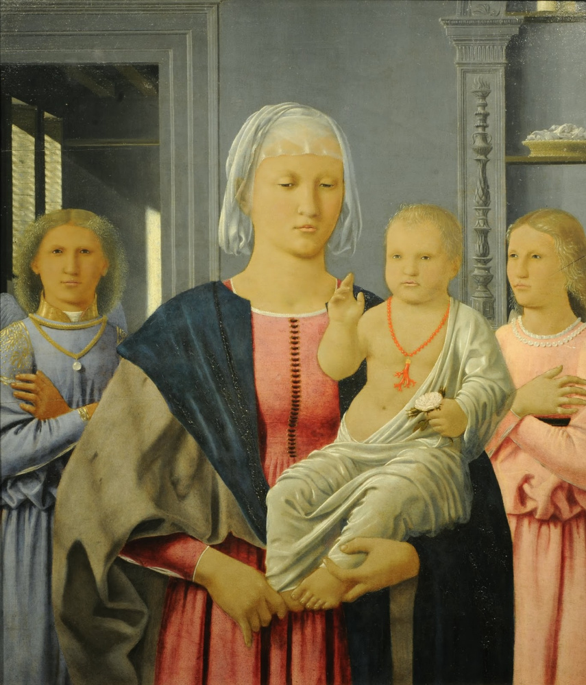 Piero della Francesca. Madonna Senigallia