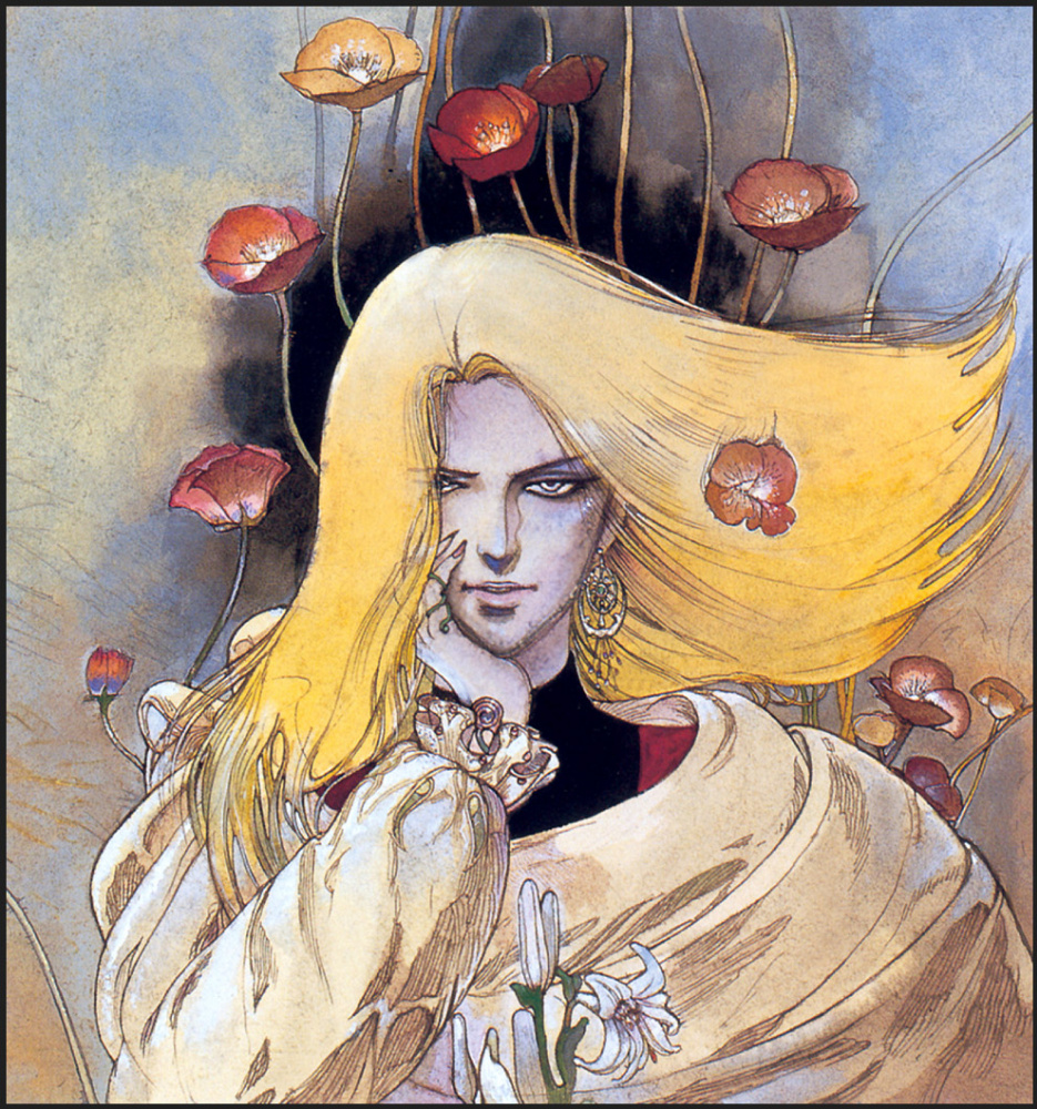 Yoshitaka Amano. Fiori