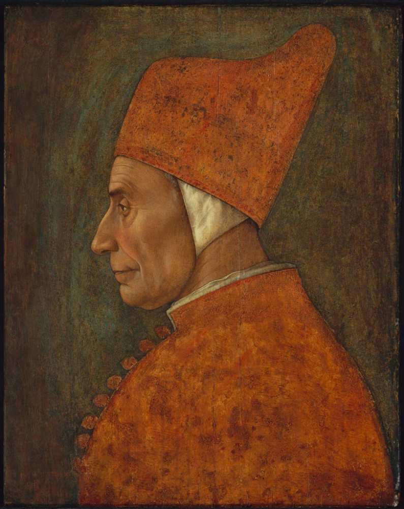 Gentile Bellini. Portrait of the Doge Pasquale Malipiero