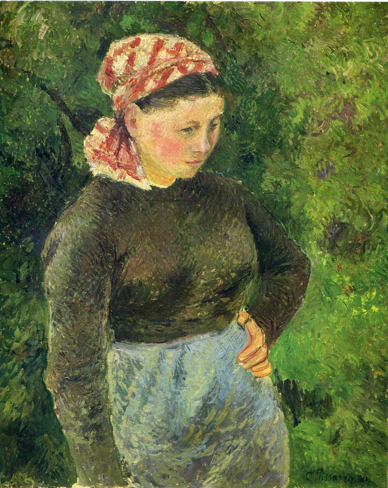Camille Pissarro. The woman