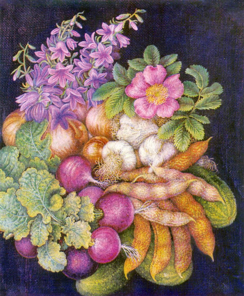 Kateryna Vasylivna Bilokur. Gemüse
