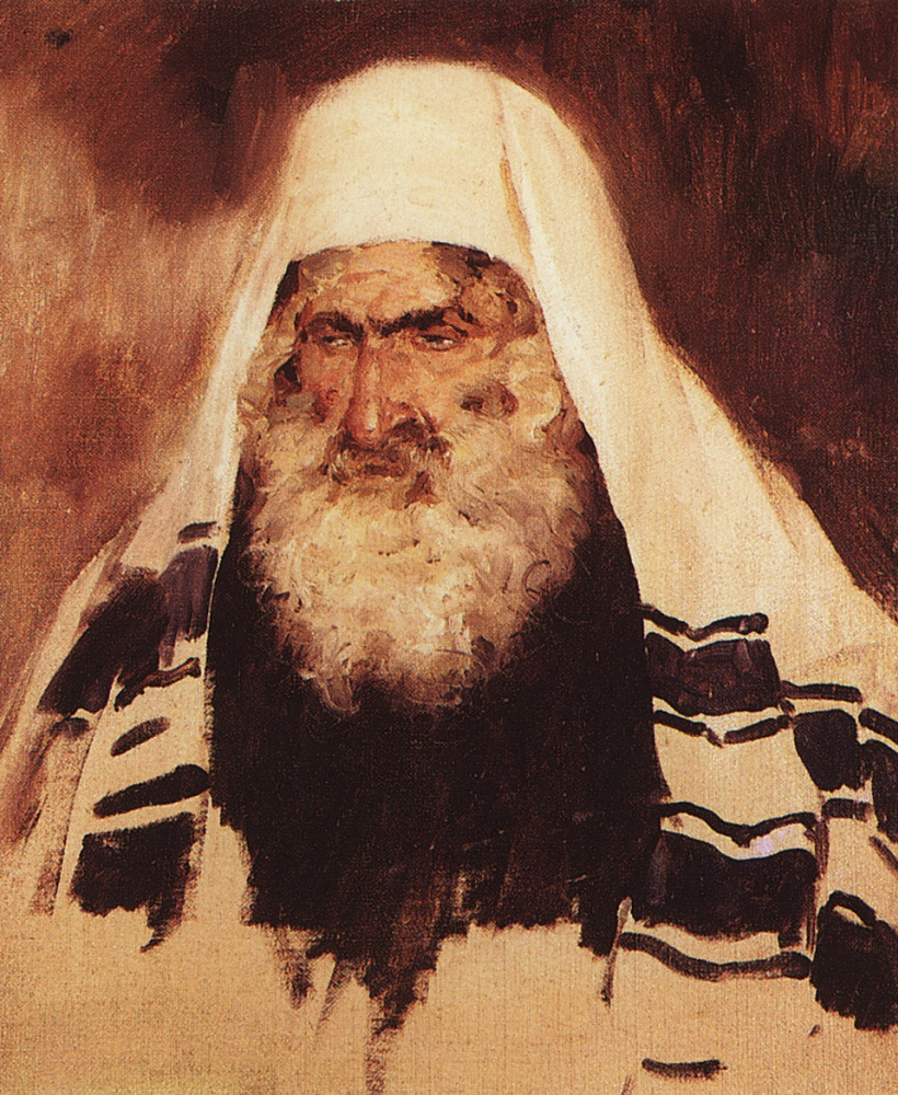 Vasily Dmitrievich Polenov. Tête de vieux juif