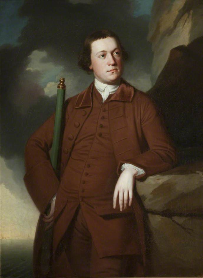 George Romney. Abraham Rawlinson