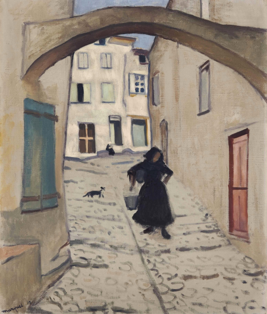 Albert Marquet. Street in Collioure