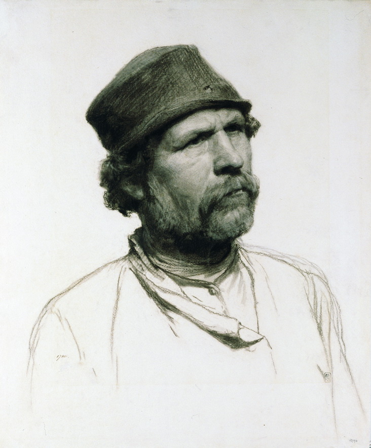 Nikolay Aleksandrovich Yaroshenko. Peasant. 1879