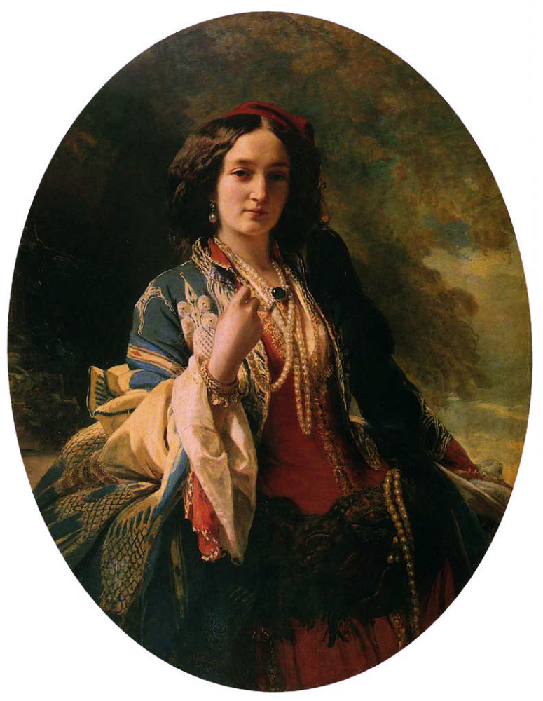 弗朗兹·泽弗 温特哈尔特. Catherine Branitskaya, Countess Potocka