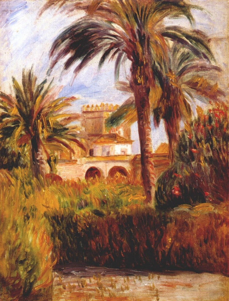 Pierre-Auguste Renoir. Garden in Algiers