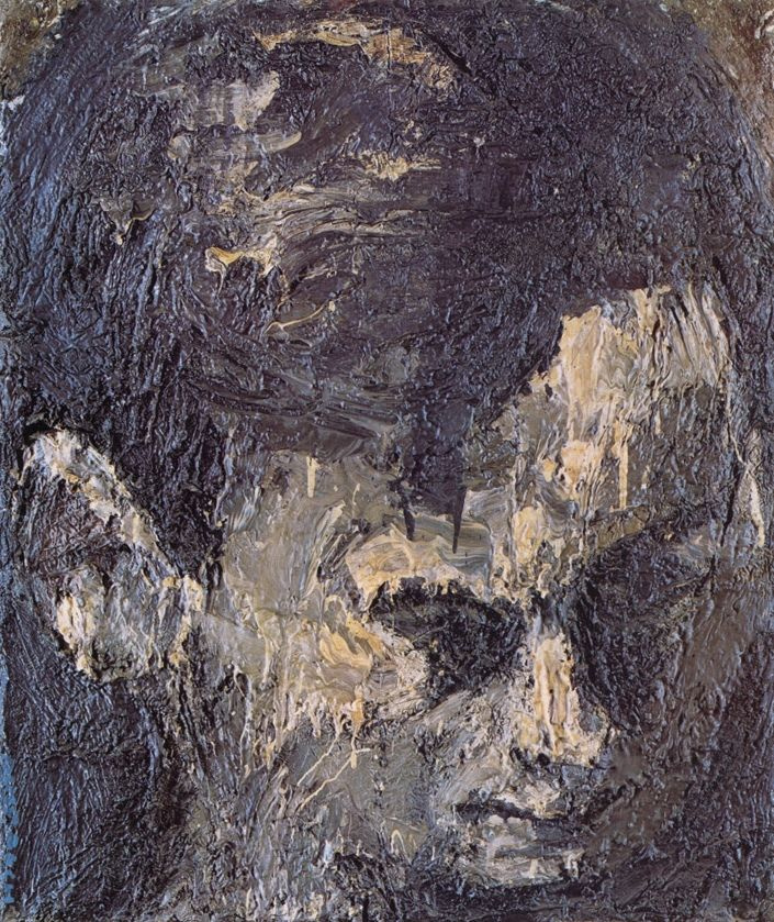 Frank Auerbach. Head Of Leon Kossof