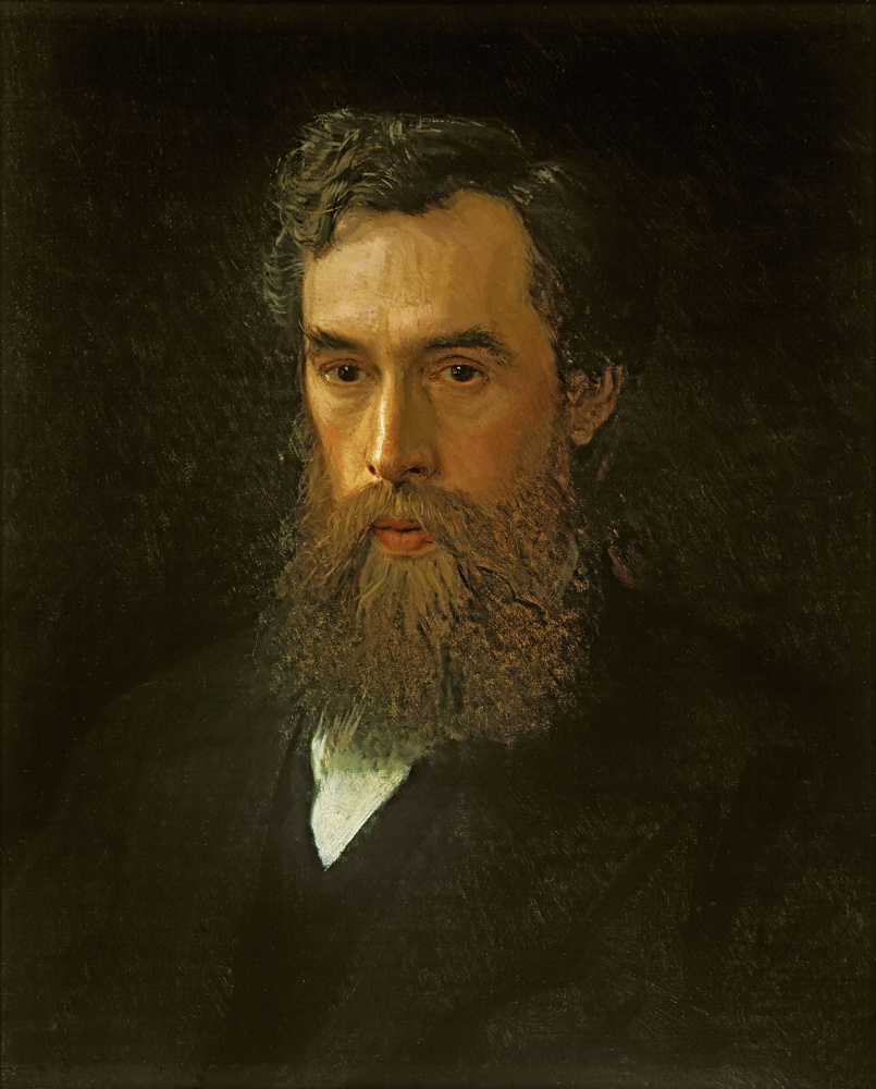 Ivan Nikolayevich Kramskoy. Portrait de Pavel Mikhailovich Tretyakov