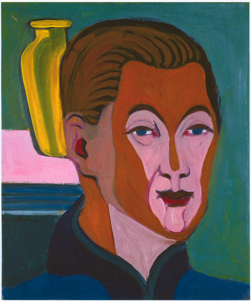 Ernst Ludwig Kirchner. Self-portrait