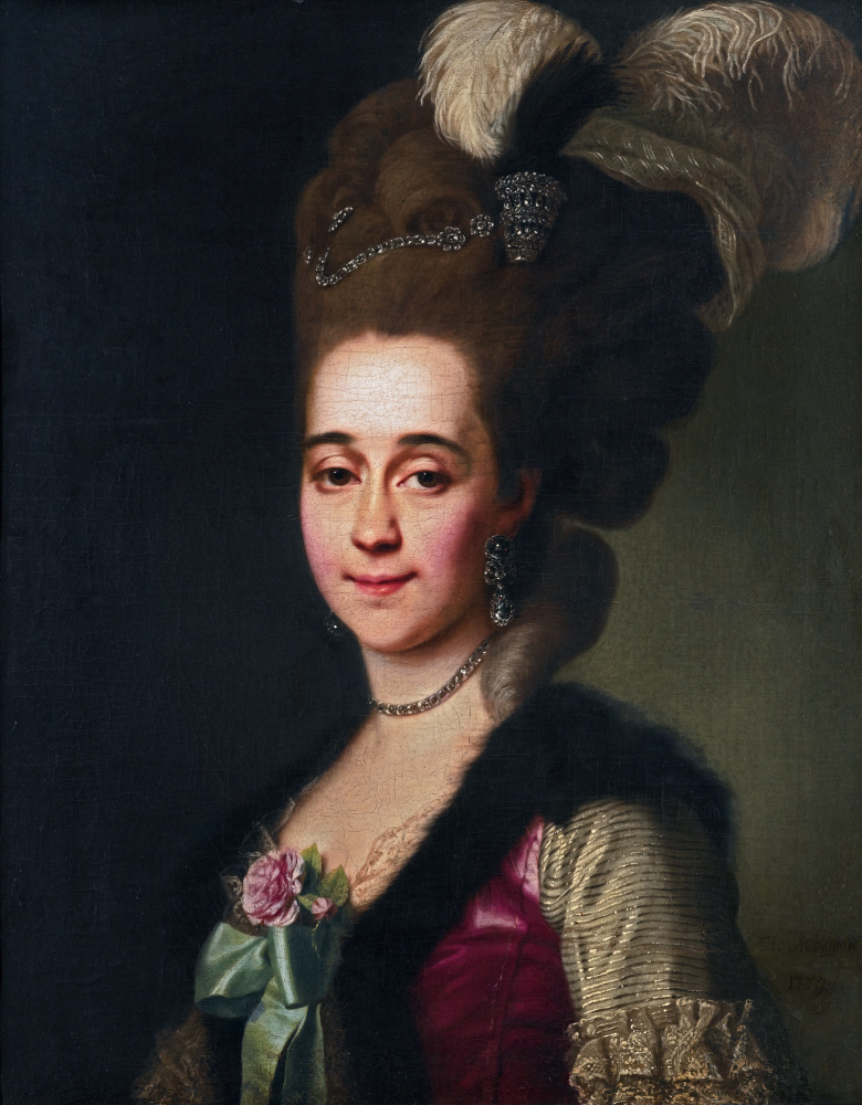 Dmitry Grigorievich Levitsky. Portrait of Princess Varvara Golitsyna