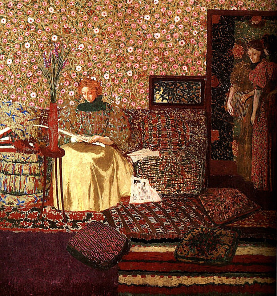 Jean Edouard Vuillard. Ladies in the room