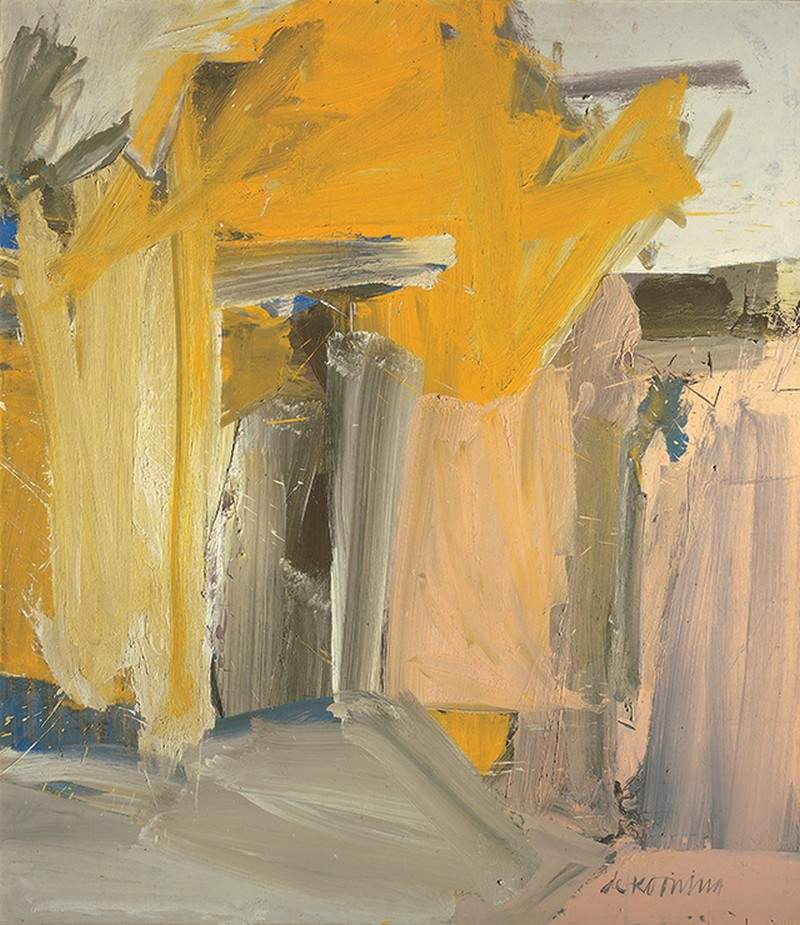 Willem de Kooning. Puerta al rio