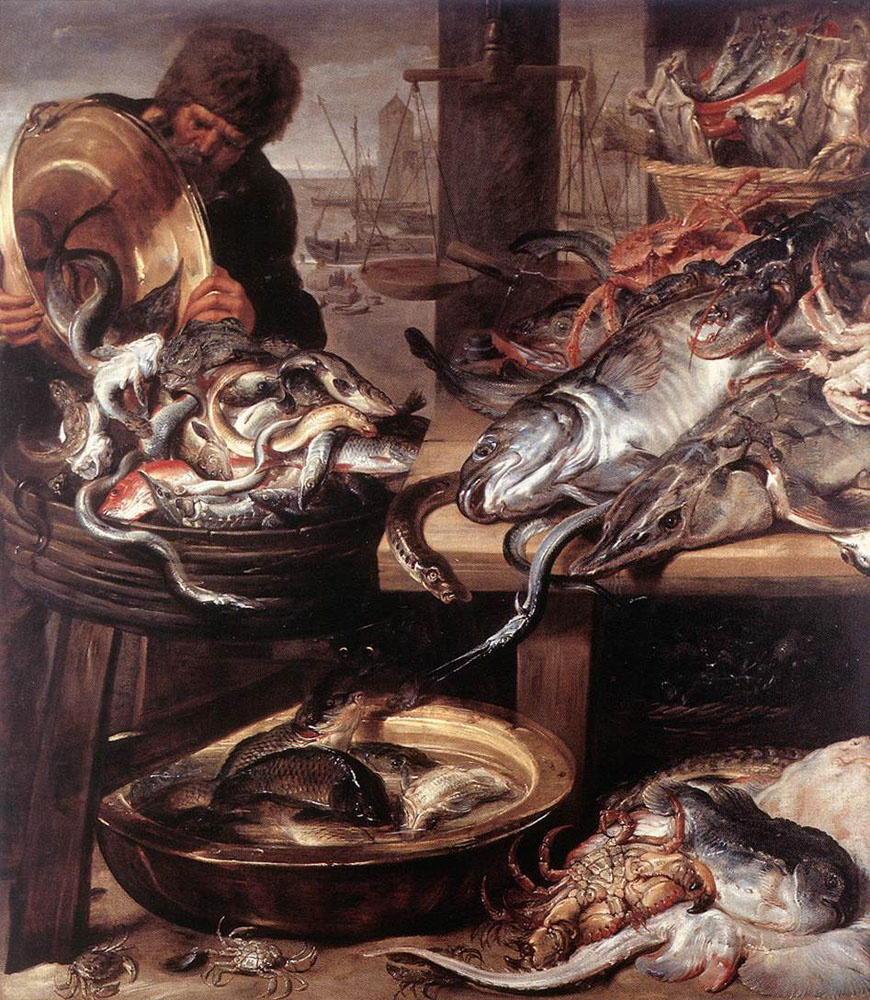 France Snyders. Fishmonger