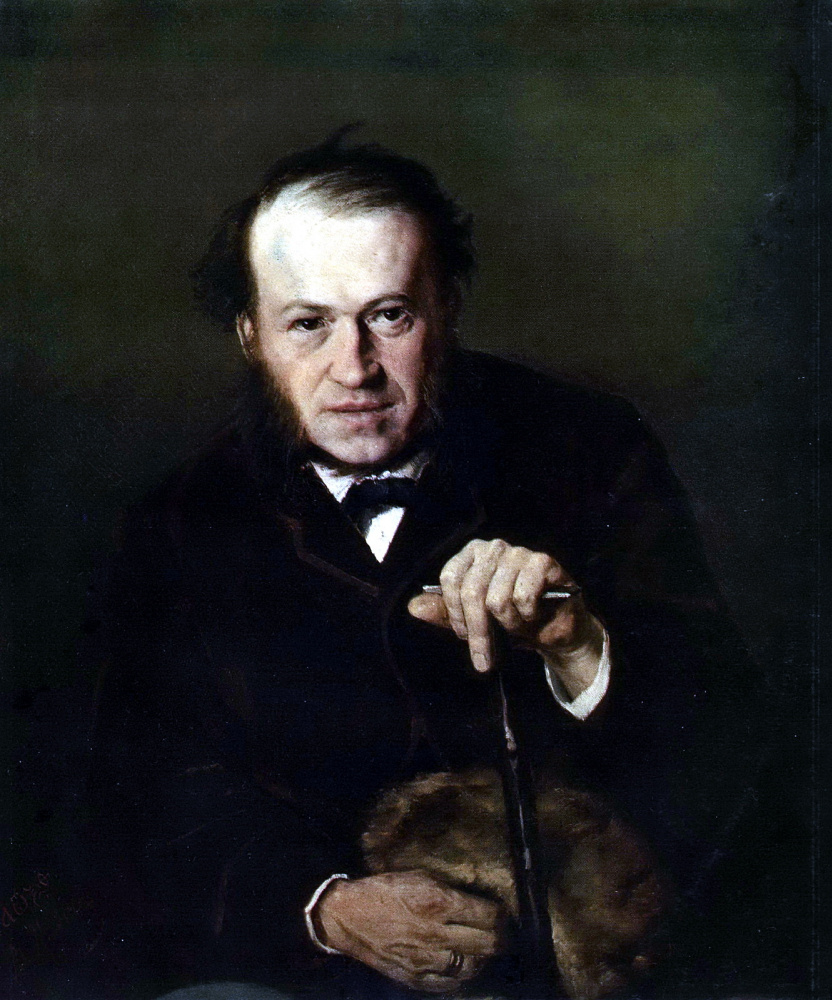 Vasily Grigorievich Perov. The Portrait Of Vladimir Bezsonov