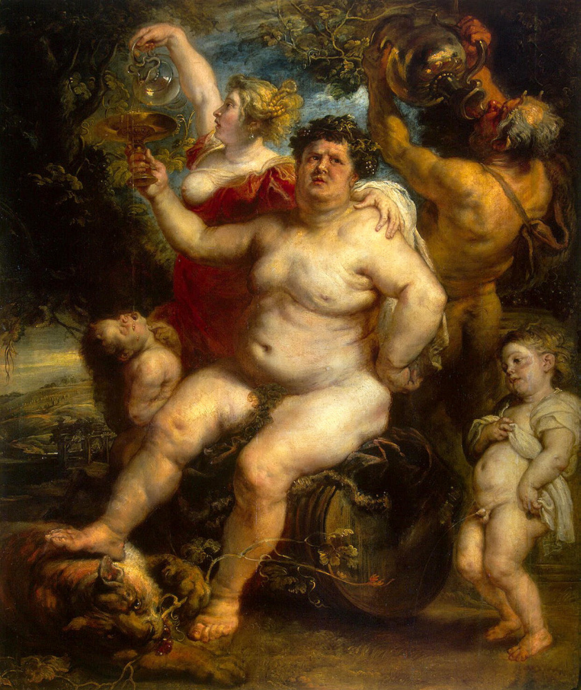 Peter Paul Rubens. Bacchus