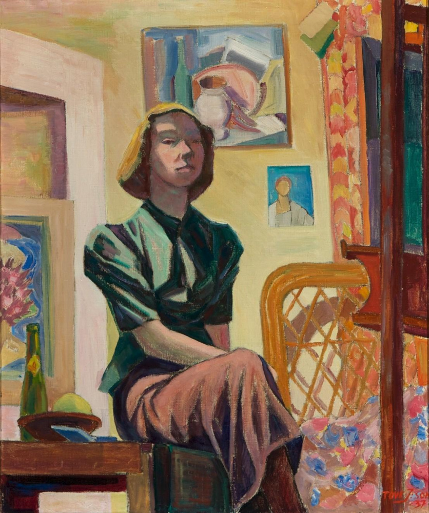 Tove Jansson. Self-portrait