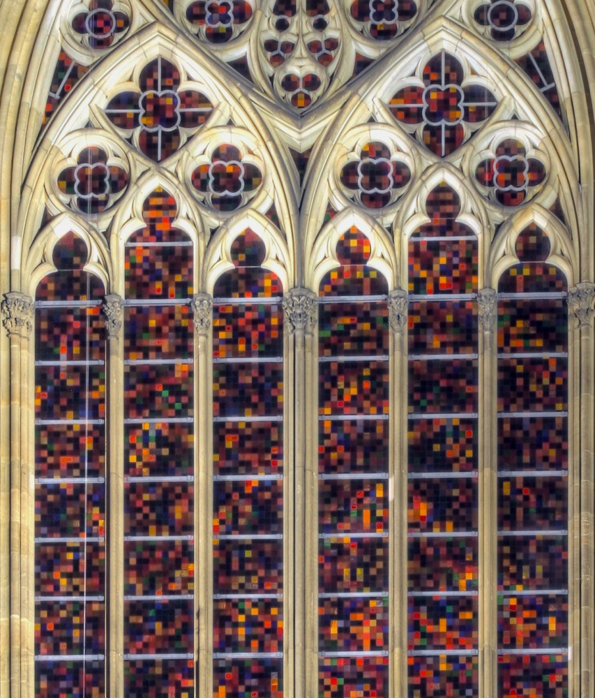 Stained glass window of Cologne Cathedral