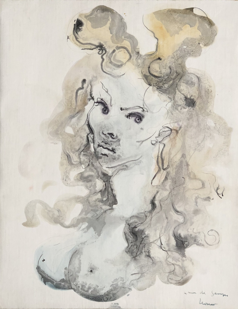 Leonor Fini. Portrait