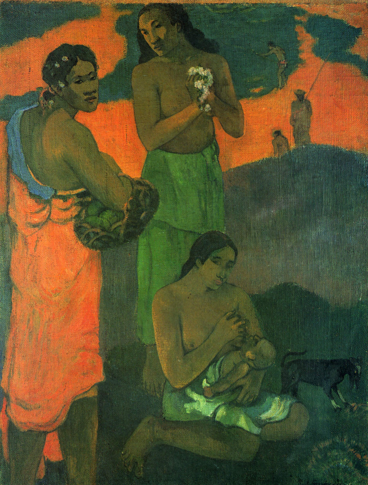 Paul Gauguin. Motherhood