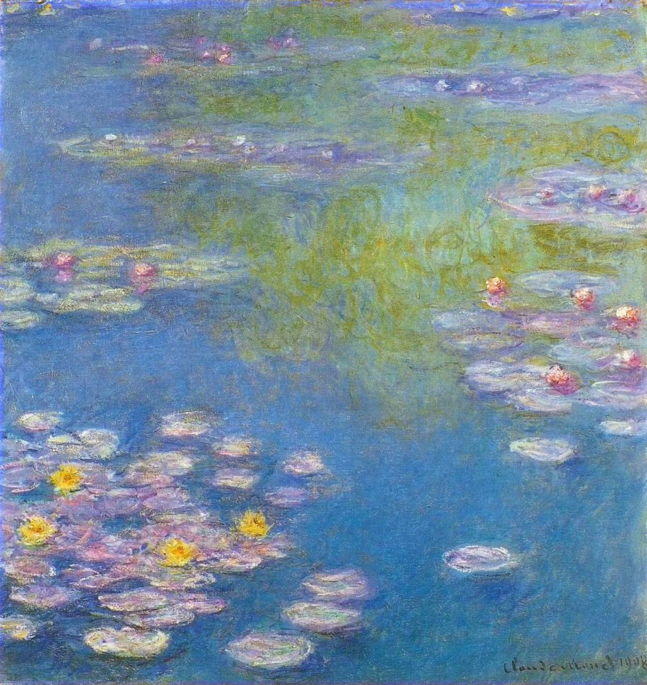 Claude Monet. 睡莲