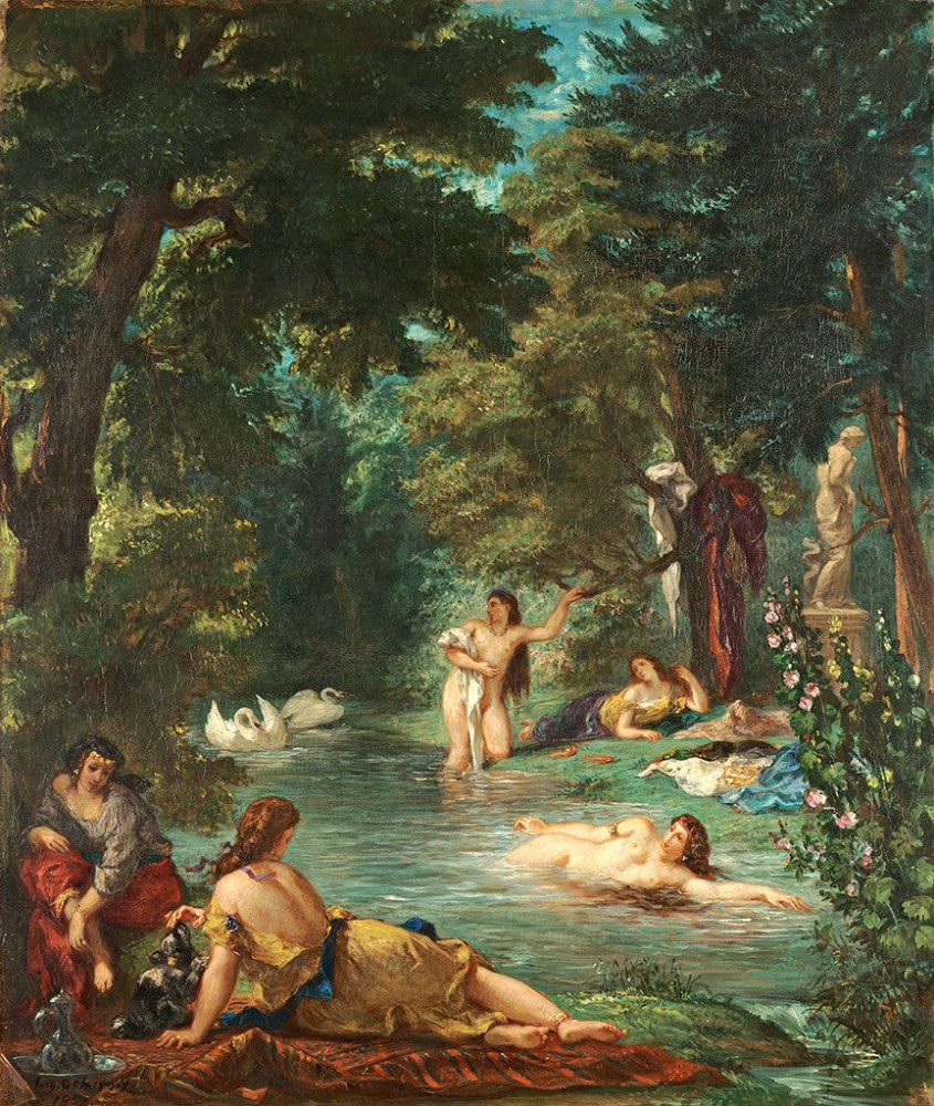 Eugene Delacroix. Bathers