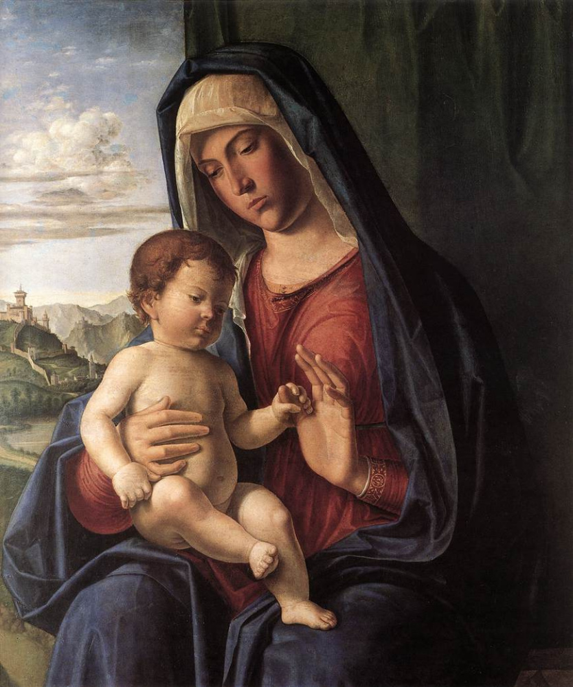 Giovanni Battista Cima da Conegliano. Madonna with the child
