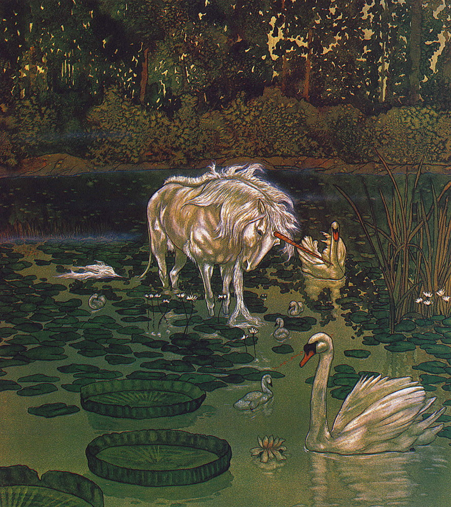 Michael haig. Unicorno nel lago