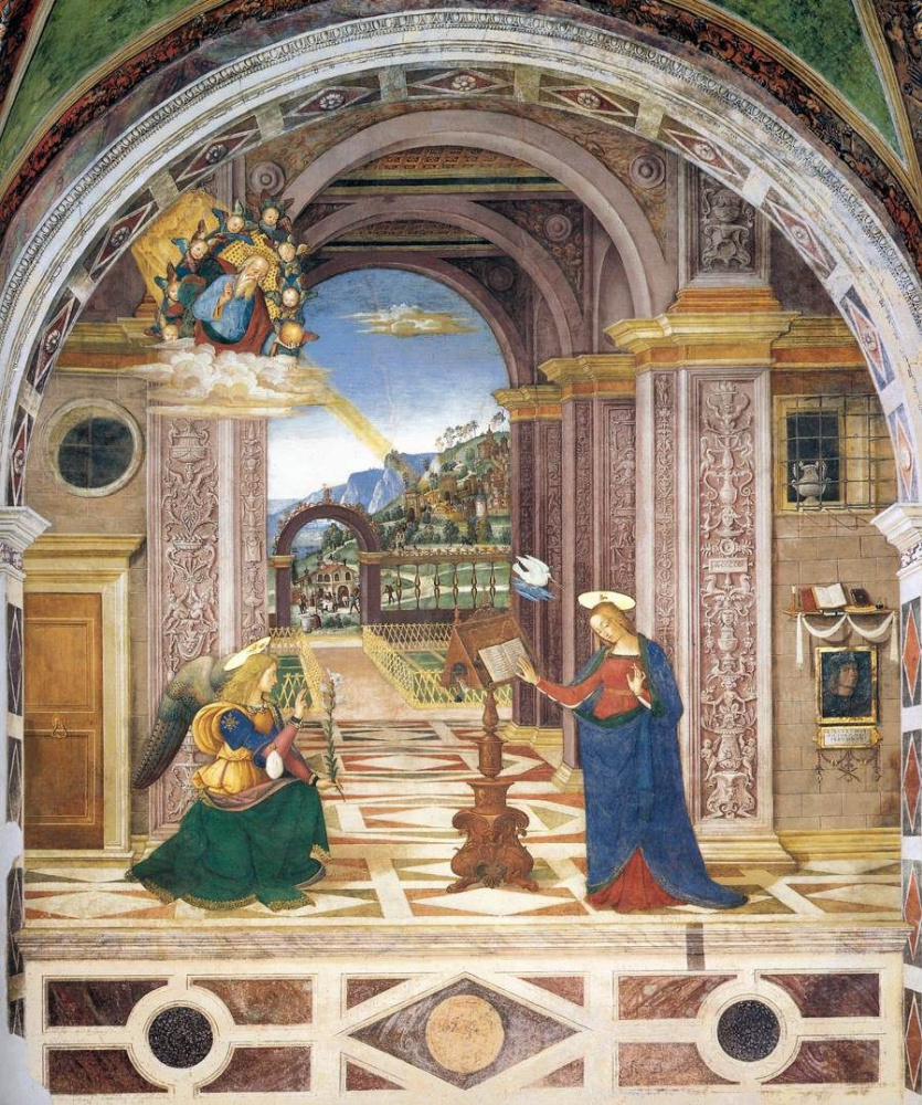 Pinturicchio. The Annunciation