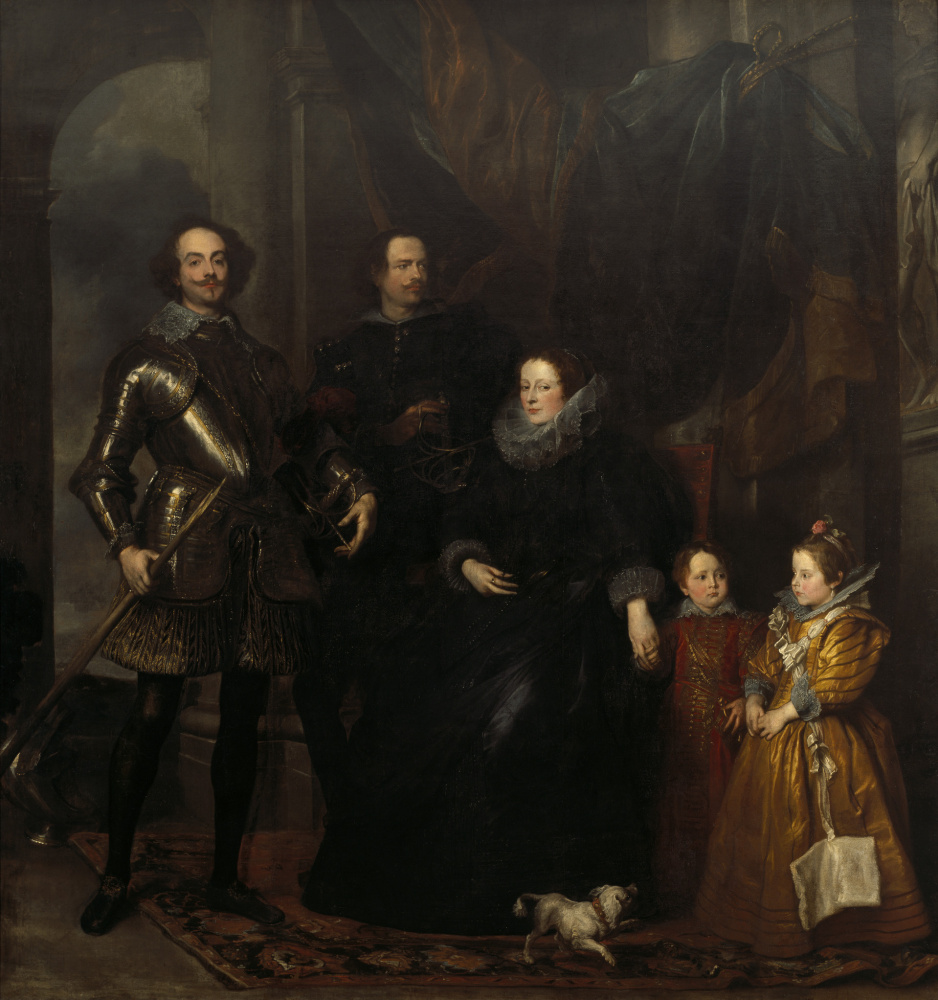 Anthony van Dyck. Portrait of the family of Lomellini